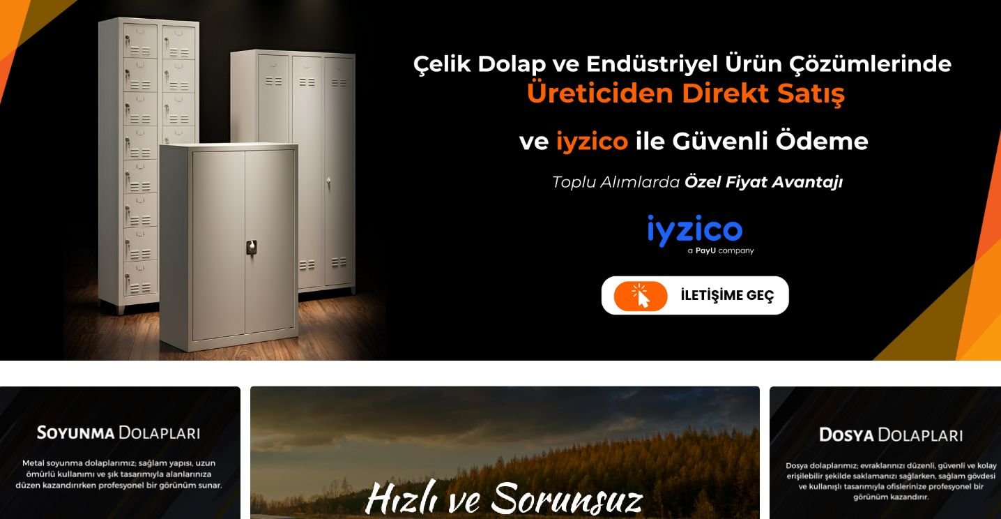 Ofislerde Metal Çekmeceli Dolap Kullanımı